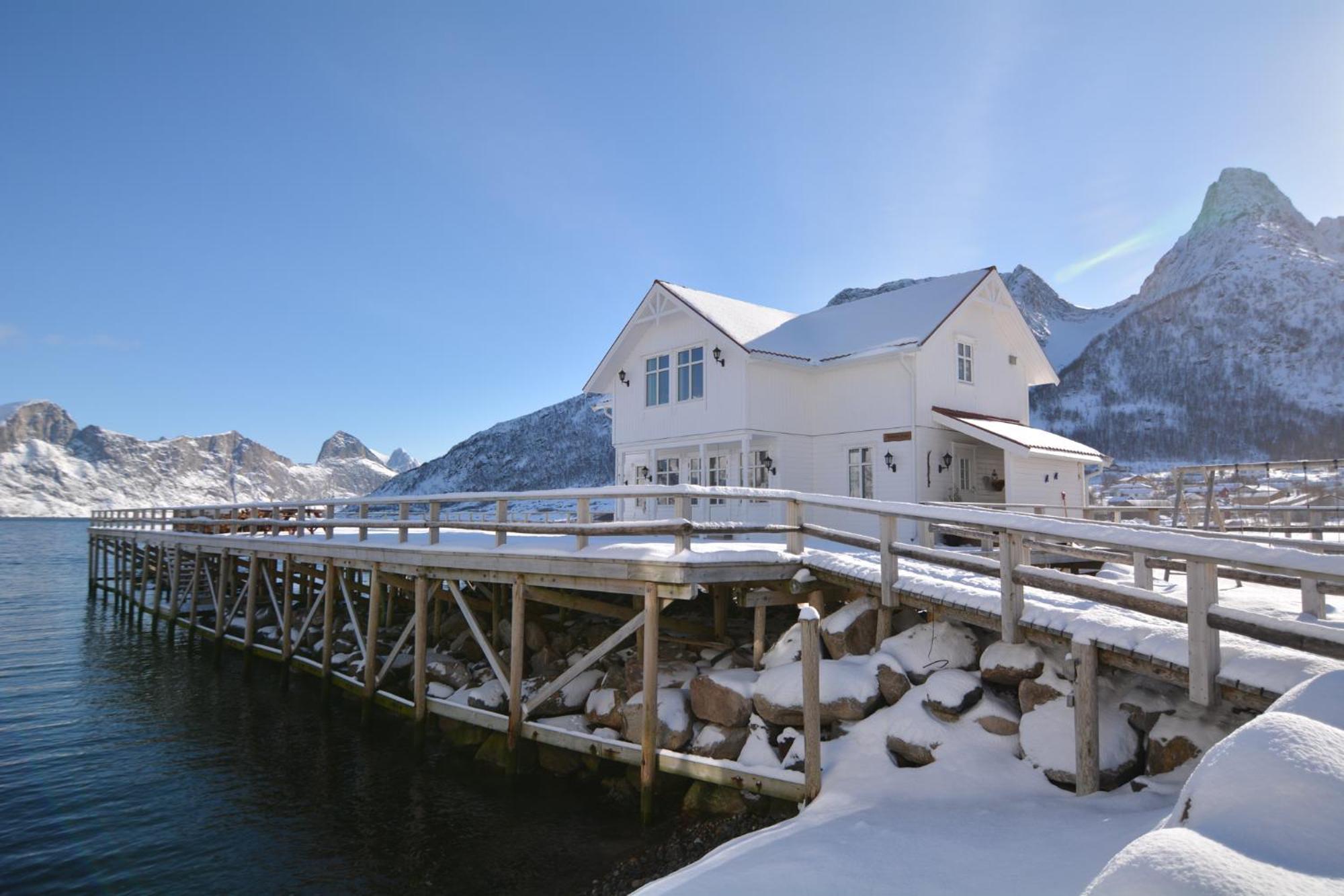 Hotel Mefjord Brygge Mefjordvær Exterior foto